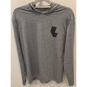 LIV Golf Lightweight Hoodie - Hooded Long Sleeve Pullover - Men’s Small - Gray
